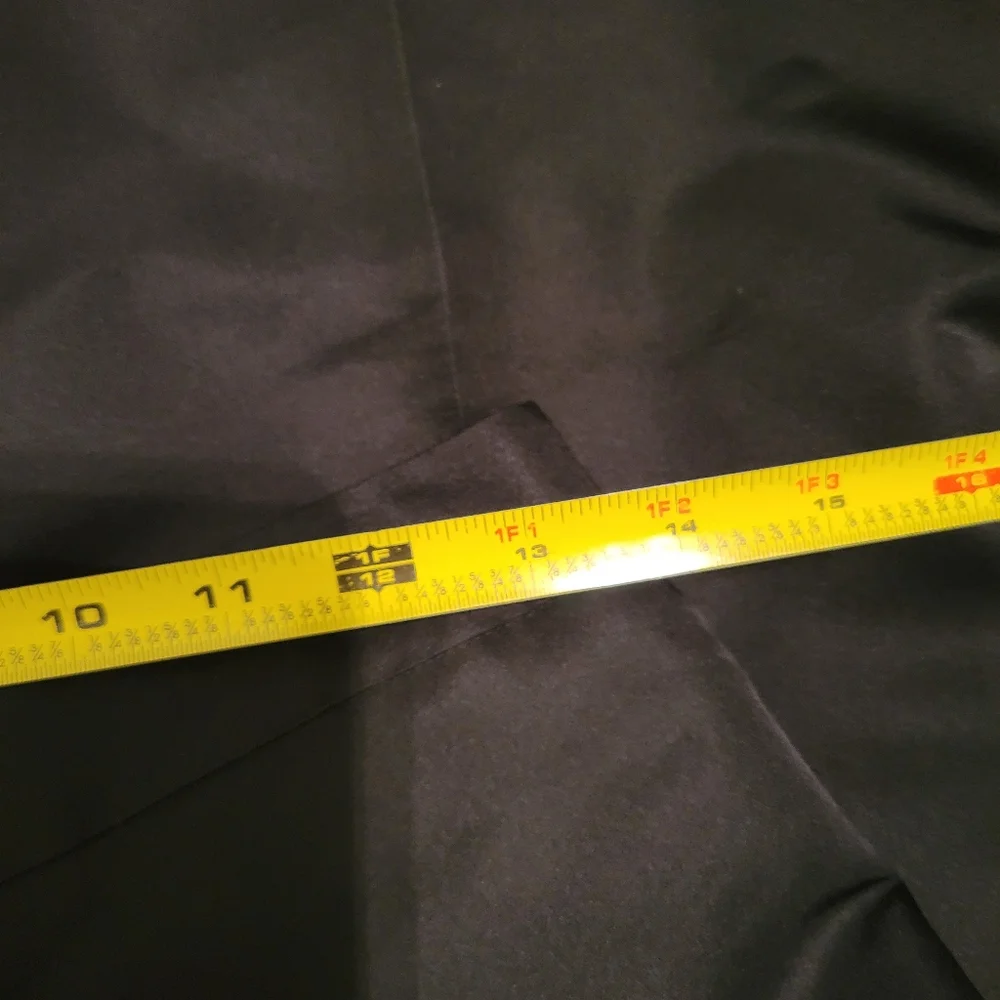 Harold's 100% Silk Black Dress Pants Women's Size 0 Career Office Trousers - Picture 5 of 11
